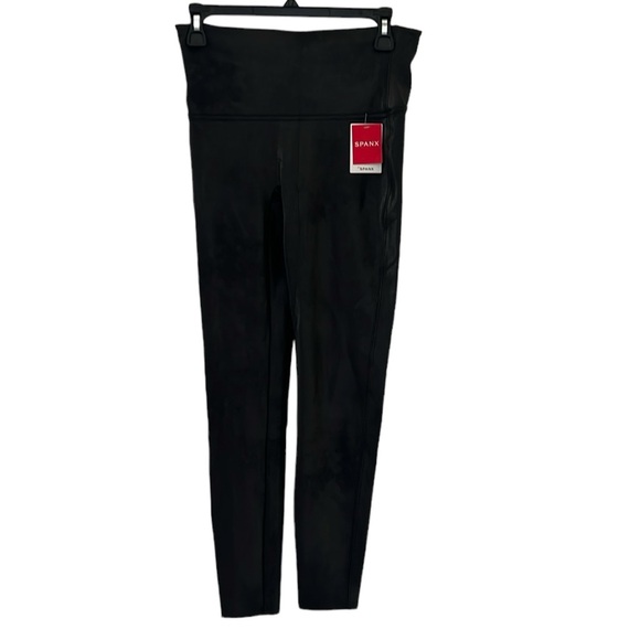 SPANX Pants - Spanx NWT Leather look leggings B14
